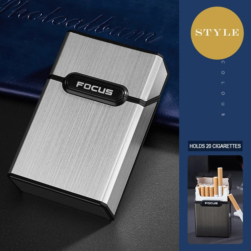 High Quality Focus Aluminium Cigarette Case