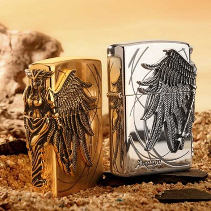 3D Engraved Metal Zippo Lighter