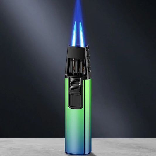 New Double Jet Flame Lighter- refillable