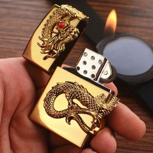 3D Dragon Zippo lighter