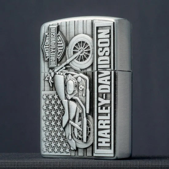 Creative Harley Davidson Logo Zippo Style Lighter