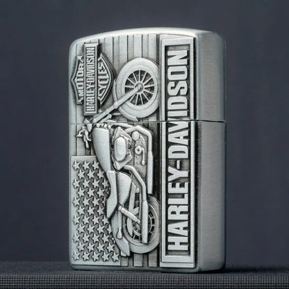 Creative Harley Davidson Logo Zippo Style Lighter