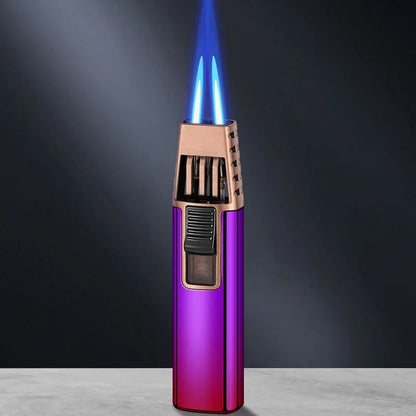 New Double Jet Flame Lighter- refillable
