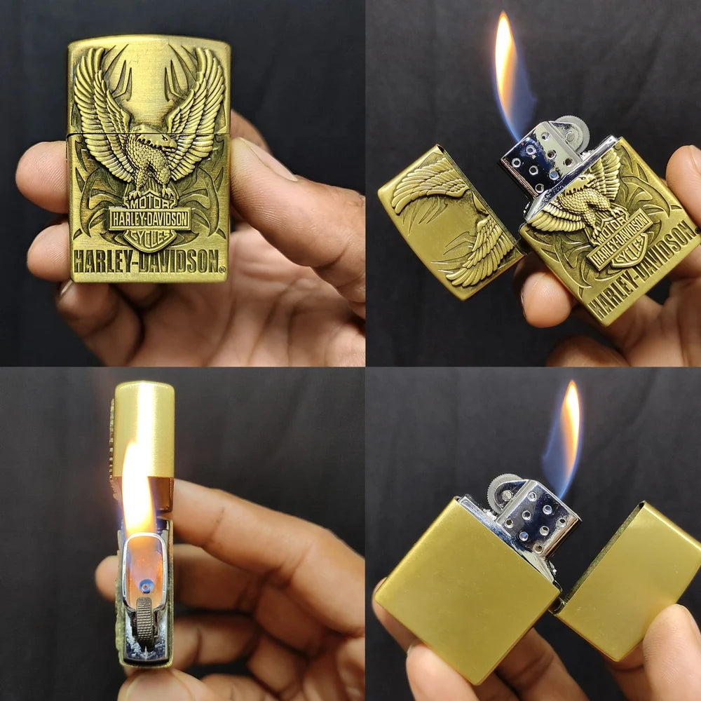 Creative Harley Davidson Eagle Zippo Style Lighter