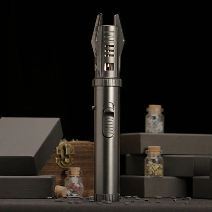 Metal Light Saber Lighter-Red Flame-Refillable