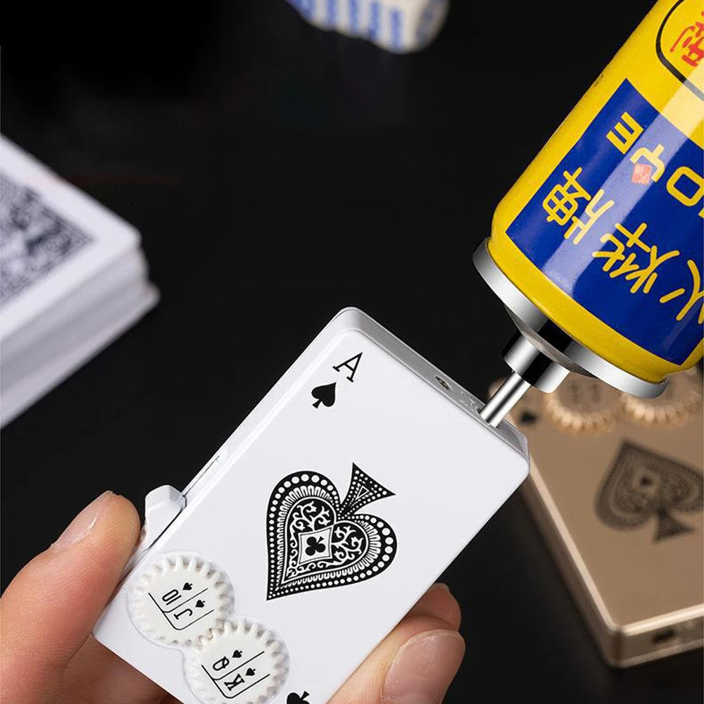 Golden Card Lighter