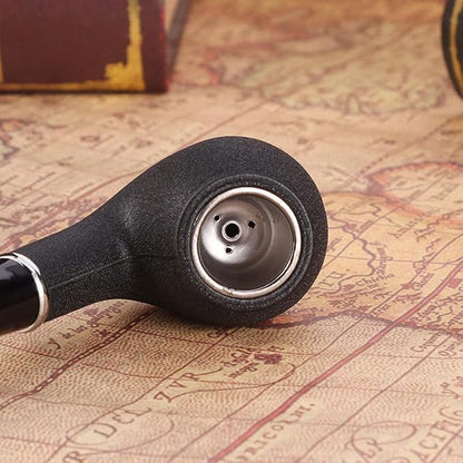 New Tobacco Smoking Pipe-Durable Classical Cigar Pipe With Rubber Ring