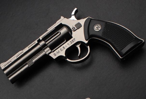 Mini Revolver Gun Lighter-Pistol Lighter