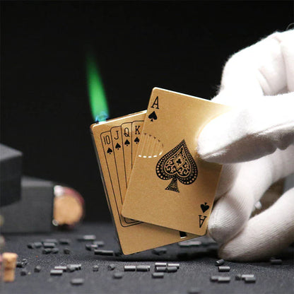 Golden Card Lighter| Taash lighter