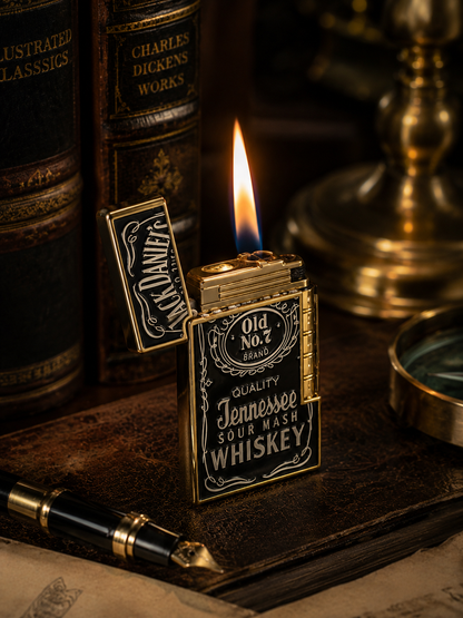 Jack Heritage Luxury Lighter - Metal body - Refillable