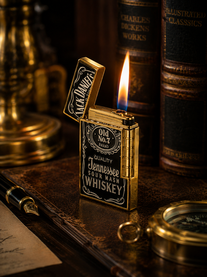 Jack Heritage Luxury Lighter - Metal body - Refillable