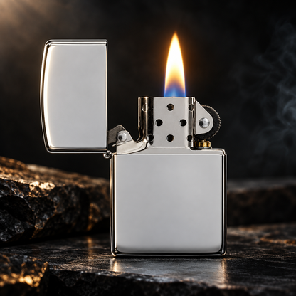 Classic Silver Zippo Lighter