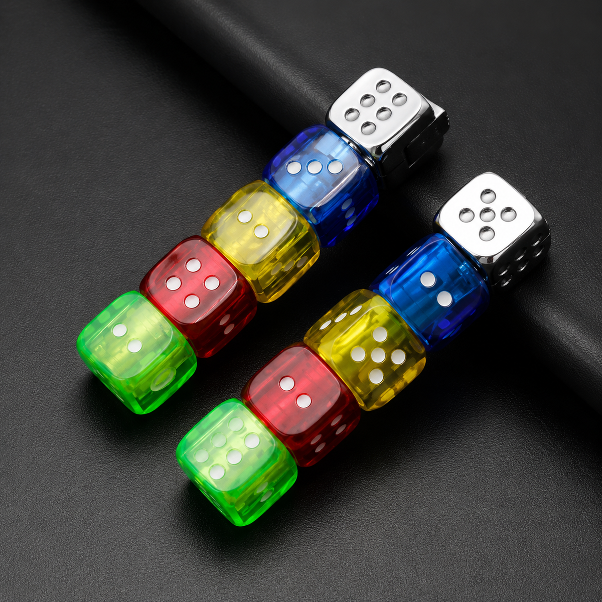 New Dice Shape Jet Flame Lighter-Refillable