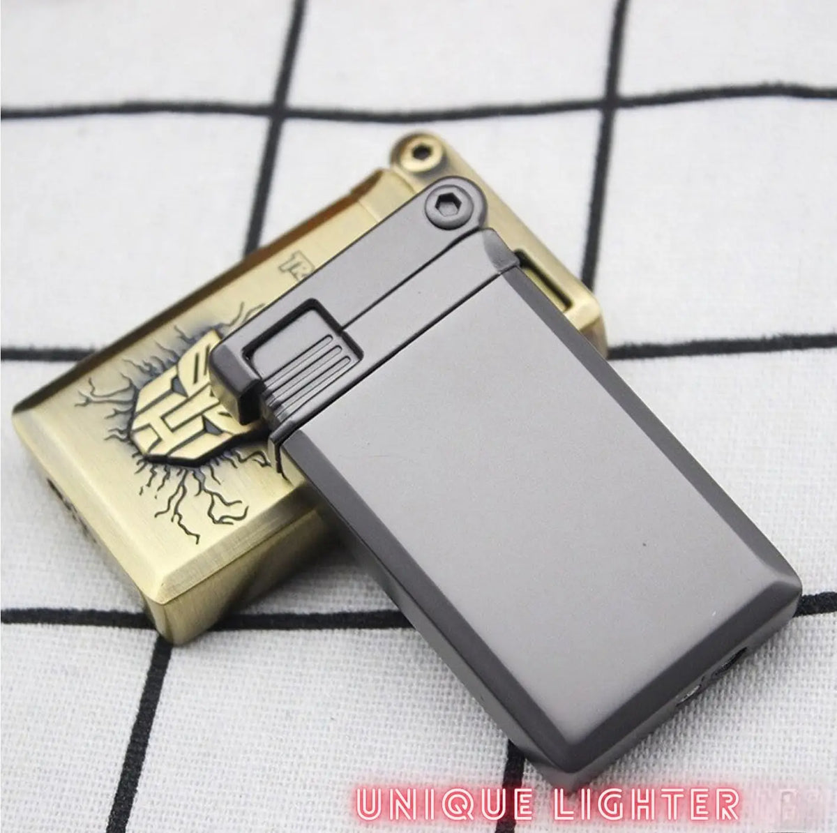 Back view of the Autobot lighter
