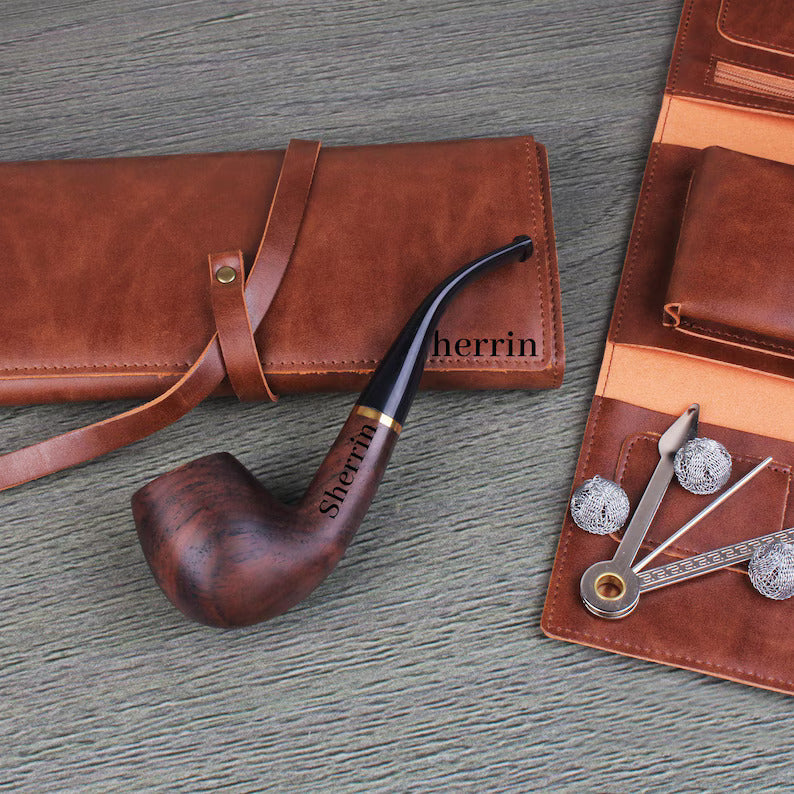 New Tobacco Smoking Pipe-Durable Classical Cigar Pipe