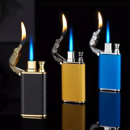 Crocodile Double Flame Lighter