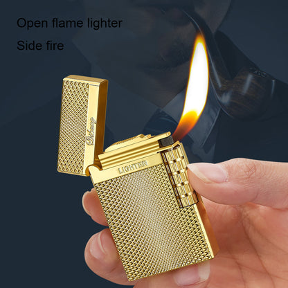 Classic Dunhill Lighter-Metal body-High flame