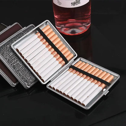 THE ICONIC BUNDLE - 3 in 1 Gift Set (Classic golden Zippo Lighter+Leather Cigarette Case+Zippo oil Bottle) (Copy) (Copy) (Copy)