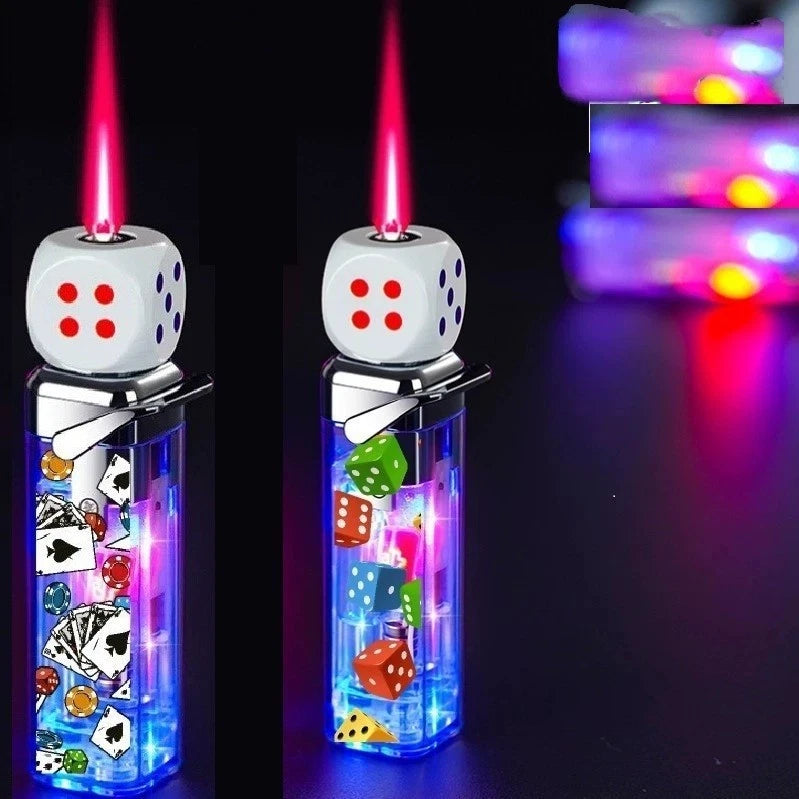 New Dice Lighter - Spinner - Refrillable
