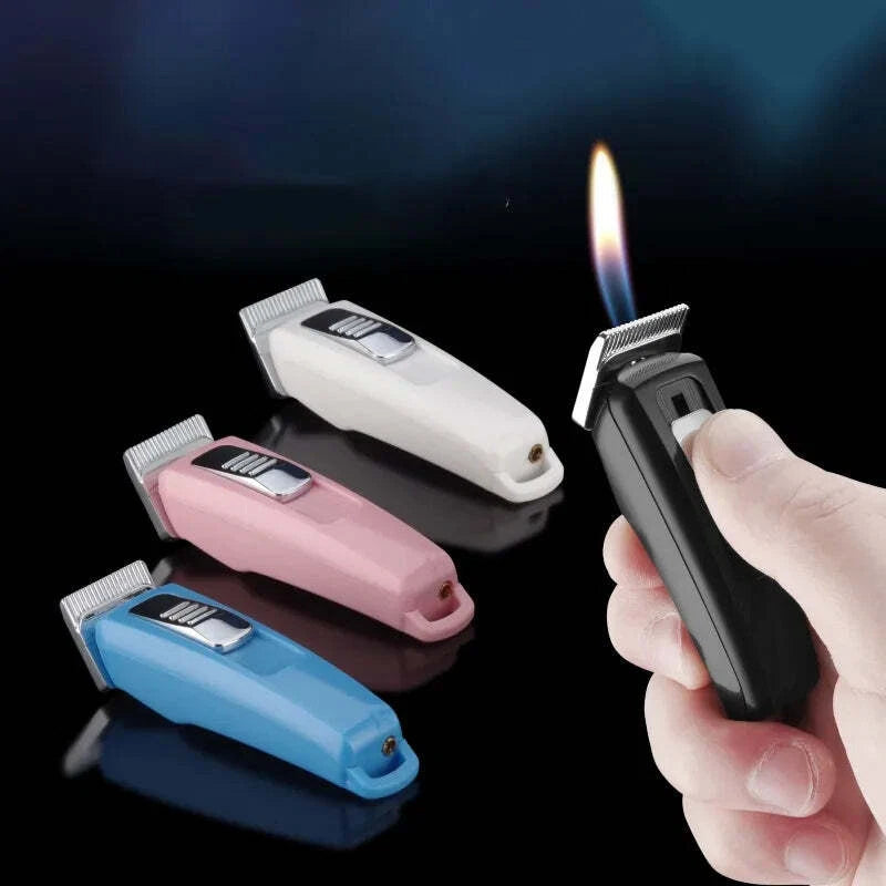 Creative Hair clipper Lighter Metal