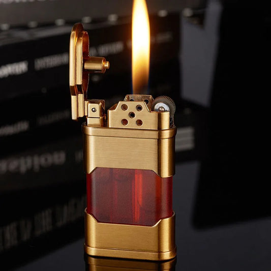 Retro Vintage Butane Gas Lighter-Refillable