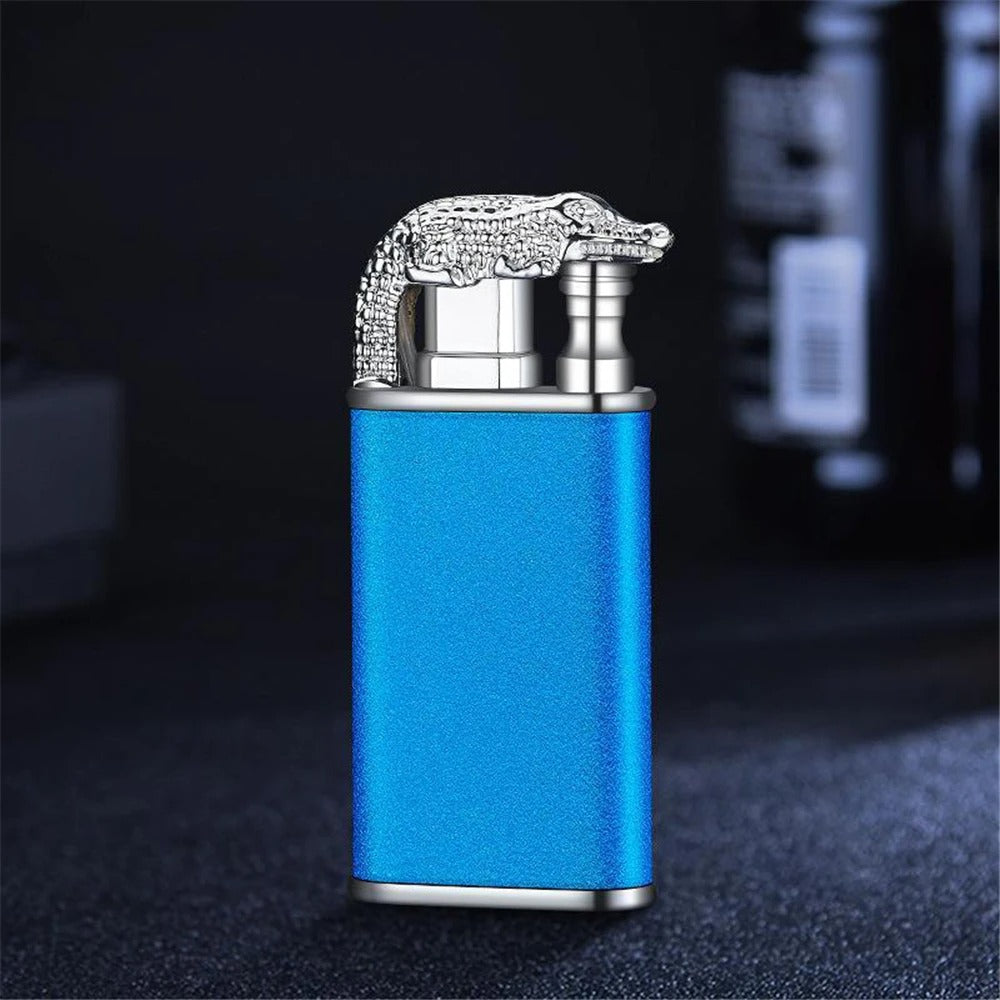 Crocodile Double Flame Lighter